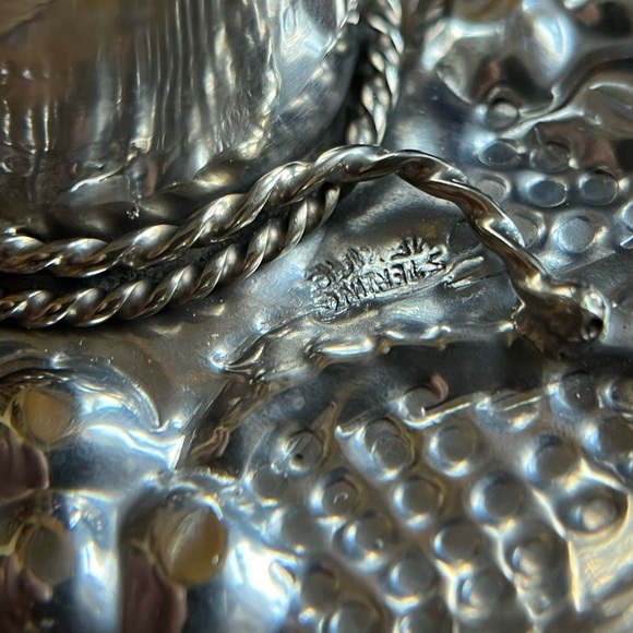 Vintage Mexico Sterling Silver Sombrero Hat Ring Tray - Picture 7 of 9